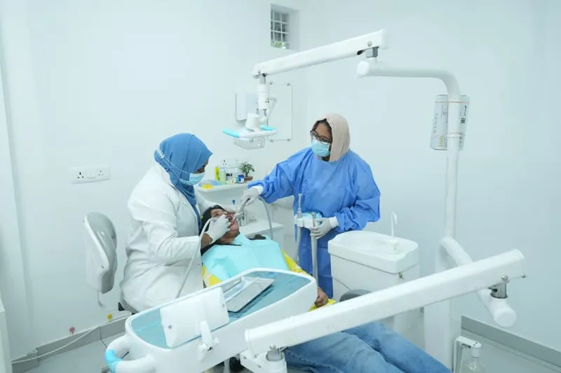 Modern dental operatory treatment chair
