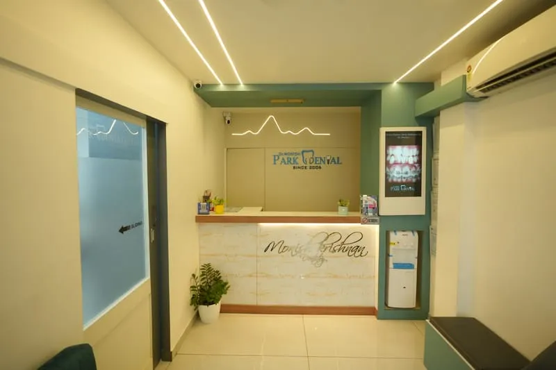 Dentist consulting room at Park Dental