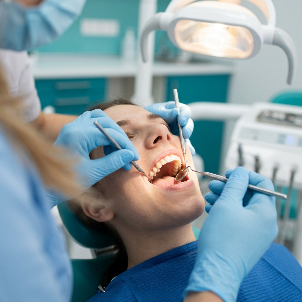 Professional dental examination at Park Dental Clinic