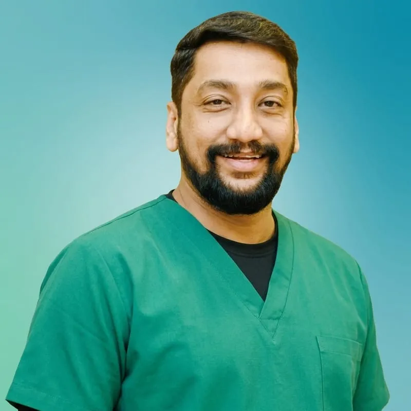 Dr. Monish, Chief Dental Surgeon at Park Dental Clinic